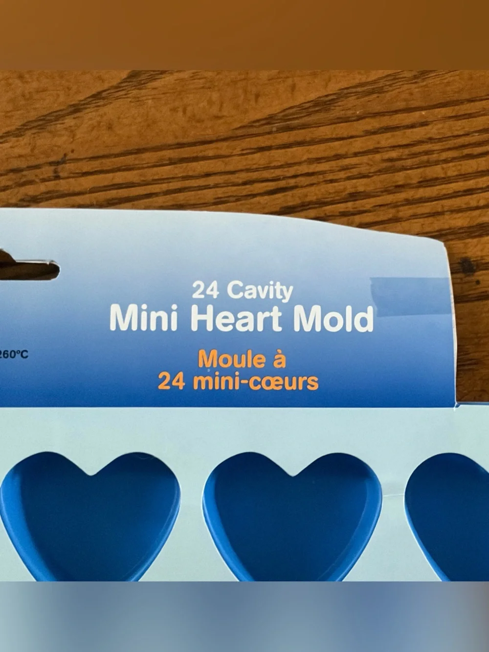 Wilton Easy Flex Silicone Mini Heart Mold